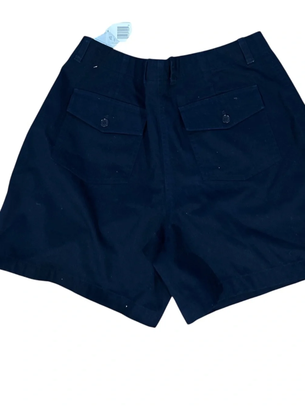 Navy Shorts Slant Front Pockets NWY Jones New York Sport Sz14